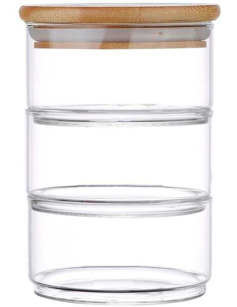 Фото - Набір ємностей для зберігання Ardesto Midori 3х400 мл (AR1203CB) Фото - Набір ємностей для зберігання Ardesto Midori 3х400 мл (AR1203CB)