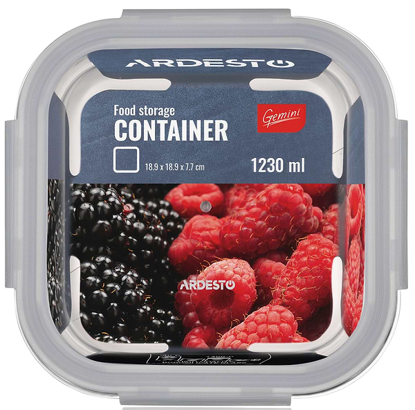 Фото - Емкость для хранения Ardesto Gemini 1.23 л (AR1212BSQ)