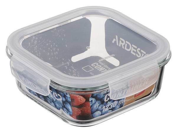 Фото - Емкость для хранения Ardesto Gemini 1.23 л (AR1212BSQ)