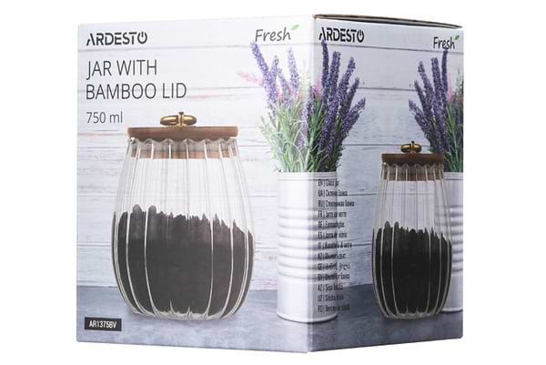 Фото - Ємність для сипучих Ardesto Fresh Vintage 750 мл (AR1375BV)