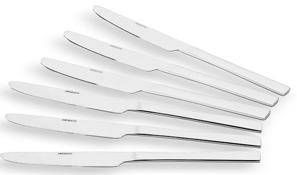 Фото - Набір ножів столових Ardesto Gemini Como 6 пр (AR1906CK)