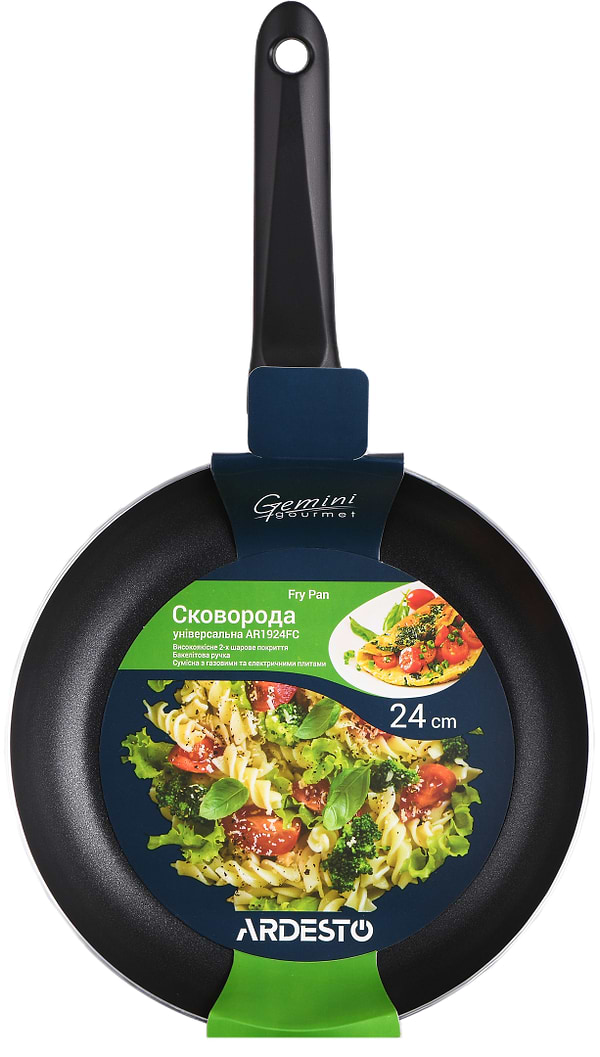 Фото - Сковорода універсальна Ardesto AR1924FC Gemini Gourmet 24 см