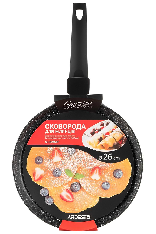 Фото - Сковорода для блинов Ardesto AR1926GBP Gemini Gourmet 26 см