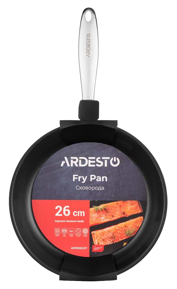 Фото - Сковорода універсальна Ardesto Gemini Gazzo 26 см (AR1926GST)
