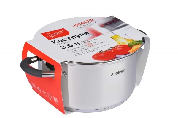 Фото - Каструля Ardesto AR1936CS Gemini Salerno 3.6 л