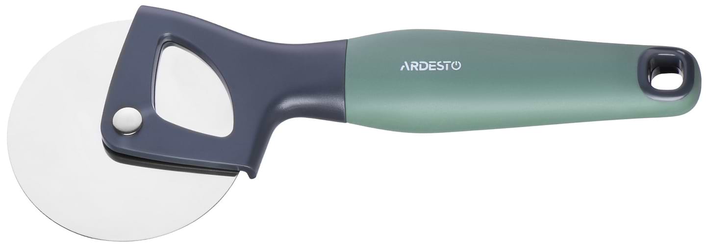 Нож для пиццы Ardesto Gemini Gray/Green (AR2112PG) - Фото 1