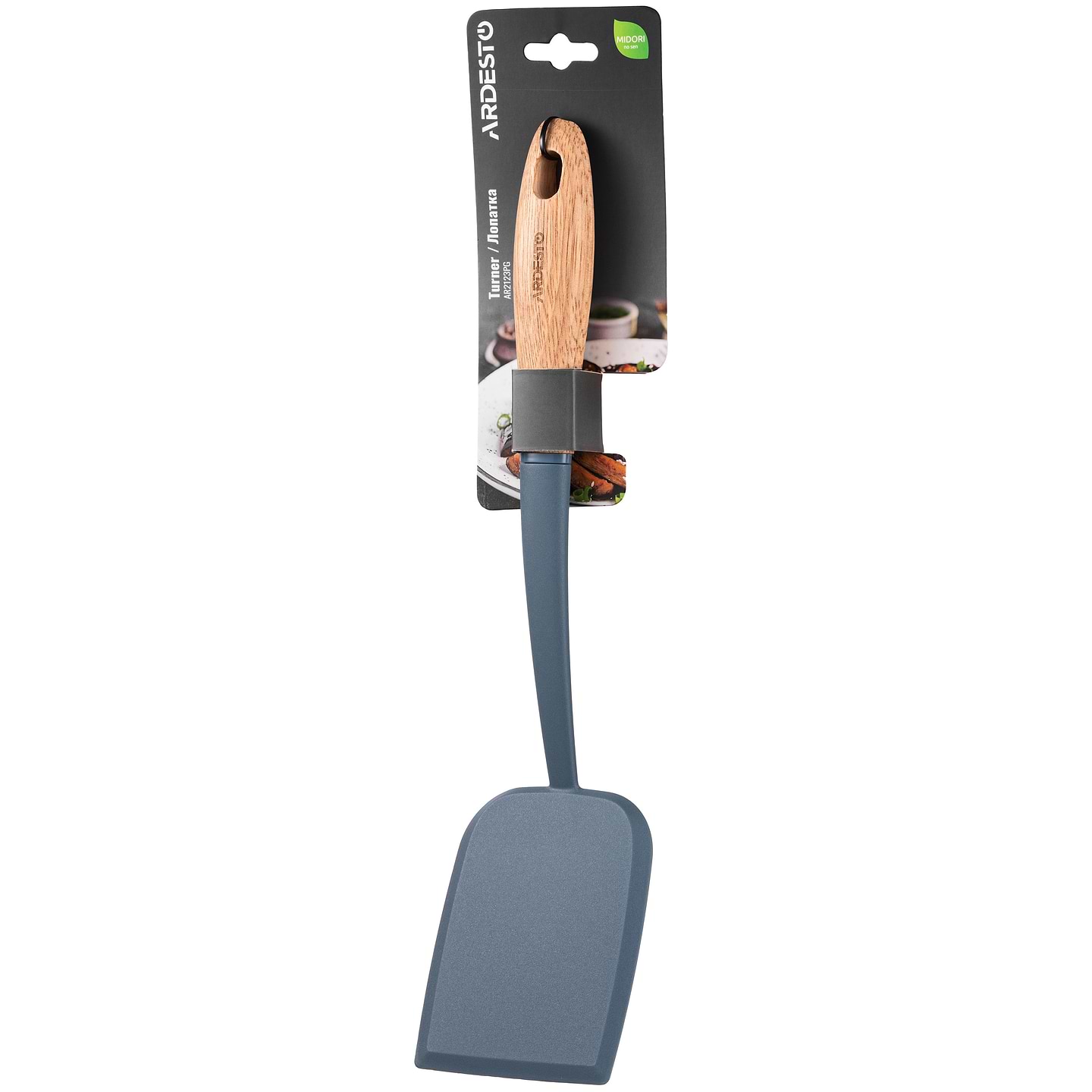 Лопатка кухонна Ardesto Midori 34.5 см Blue (AR2123PG) - Фото 1