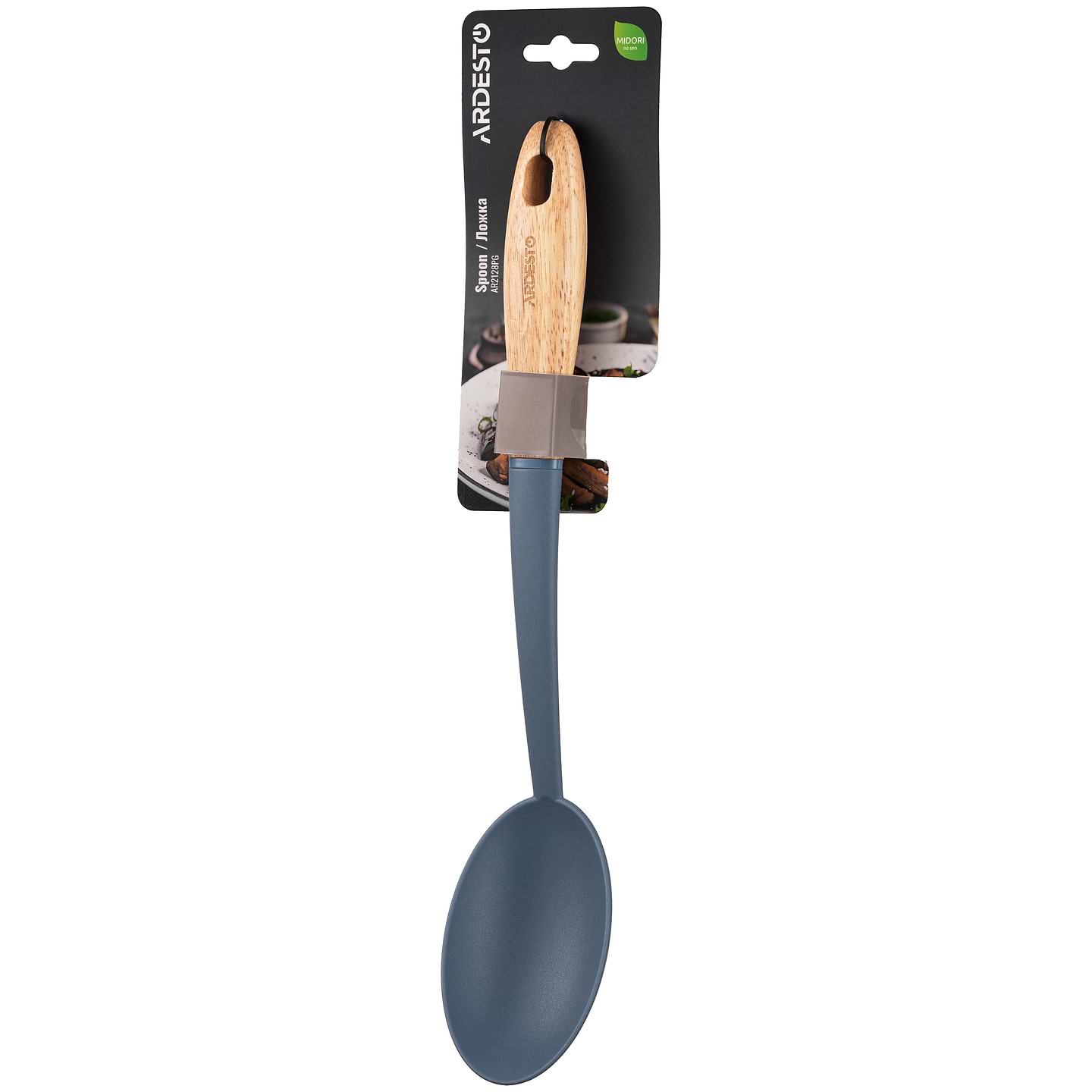 Купити Ложка кухонна Ardesto Midori 35 см Blue (AR2128PG) - Фото 1 Ложка кухонна Ardesto Midori 35 см Blue (AR2128PG) - Фото 1