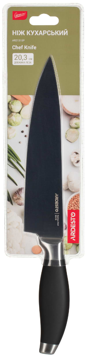 Фото - Нож кухонный Ardesto Gemini 32.5 см (AR2131SP)