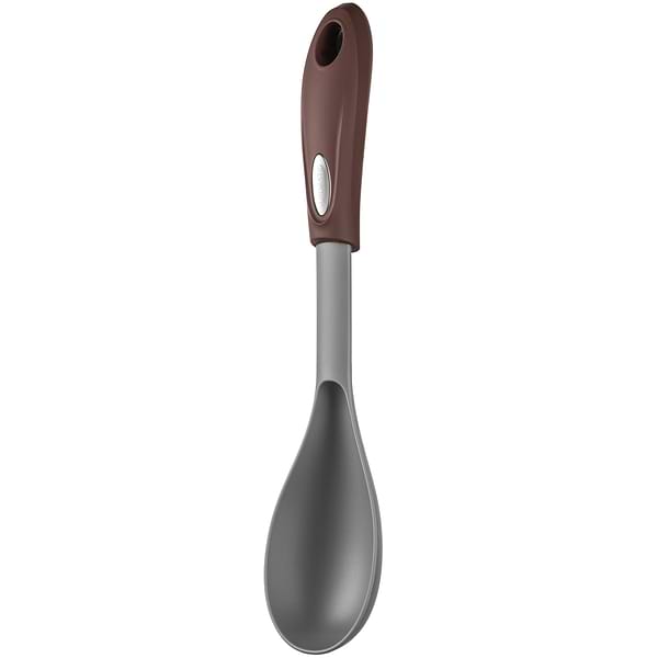 Фото - Ложка кухарська Ardesto Gemini 32 см Gray/Brown (AR2140PG)
