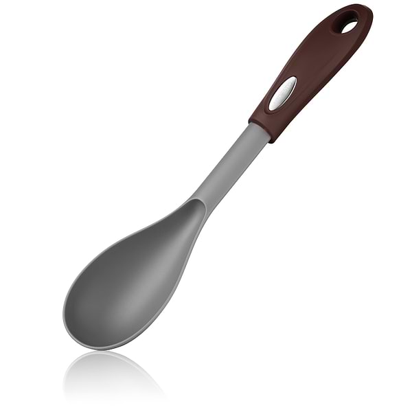 Фото - Ложка кухарська Ardesto Gemini 32 см Gray/Brown (AR2140PG)