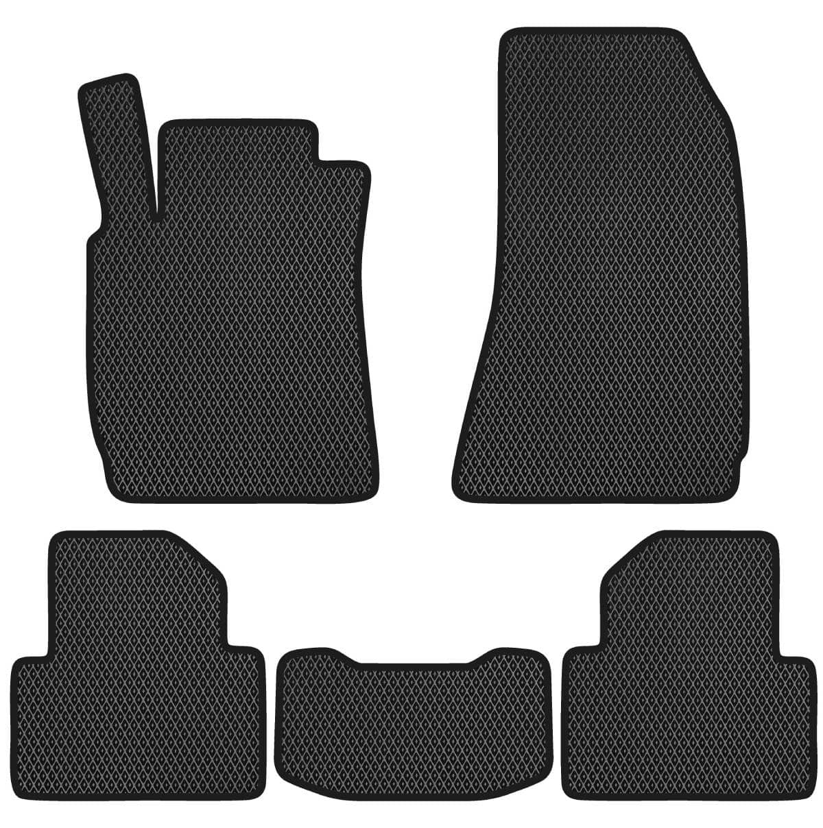 EVA коврики в салон авто EVAtech для 159 (939) Alfa Romeo 2005-2011 1 поколение Sedan EU (AR21673C5RBB)