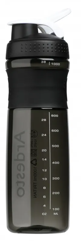 Бутылка для воды Ardesto Smart Bottle 1000 мл Black (AR2204TB) - Фото 1