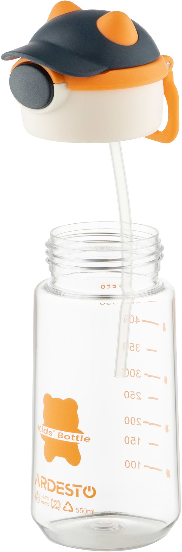 Фото - Бутылка для воды Ardesto Bear 550 мл (AR2255BO)