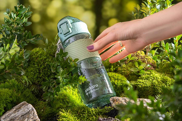 Фото - Пляшка для води Ardesto Active 600 мл Green (AR2260PG)