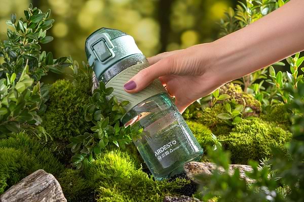 Фото - Пляшка для води Ardesto Active 600 мл Green (AR2260PG)