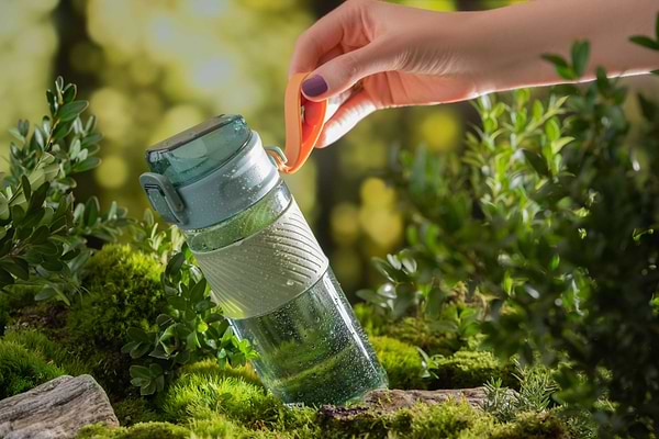 Фото - Пляшка для води Ardesto Active 600 мл Green (AR2260PG)