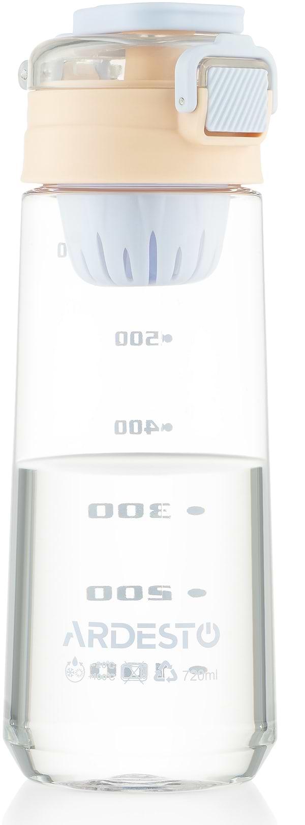 Фото - Бутылка для воды Ardesto с отсеком для фруктов Duo 720 мл (AR2272DO)