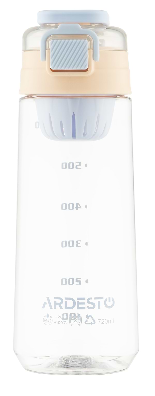 Фото - Бутылка для воды Ardesto с отсеком для фруктов Duo 720 мл (AR2272DO)