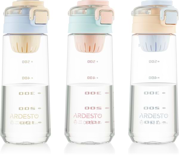 Фото - Бутылка для воды Ardesto с отсеком для фруктов Duo 720 мл (AR2272DO)