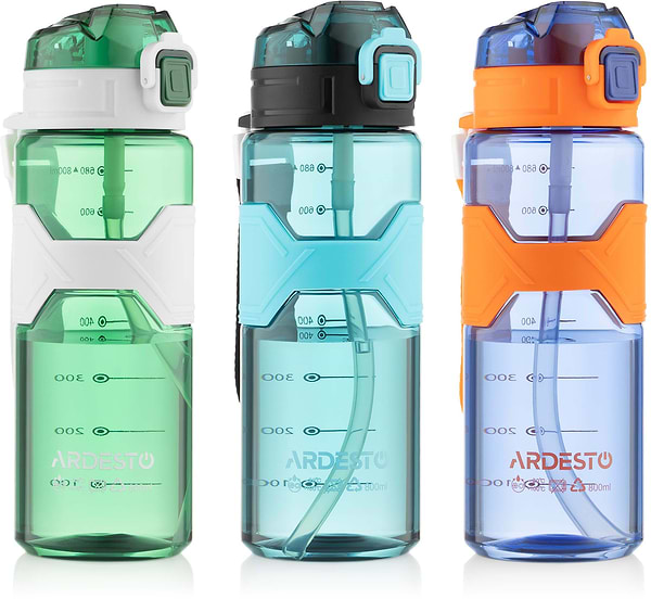 Фото - Бутылка для воды Ardesto Fitness 800 мл (AR2280EG)
