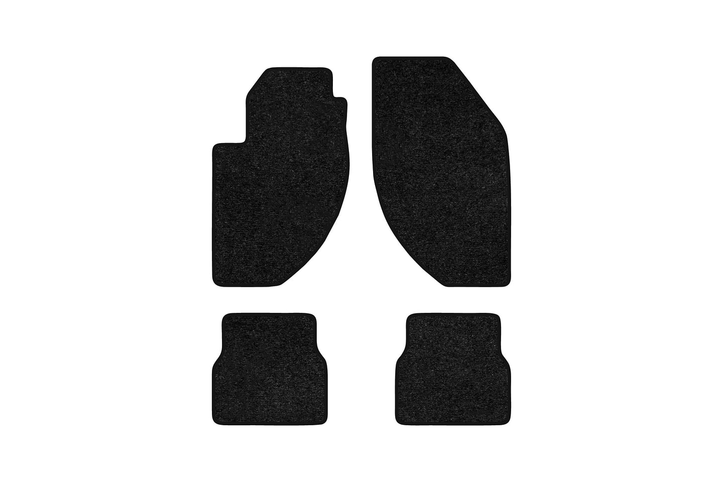 Коврики ворсовые в салон авто EVAtech Standard для Alfa Romeo 166 (936) 1998-2007 1 поколение Sedan EU черный кант AR23433PG4VEB