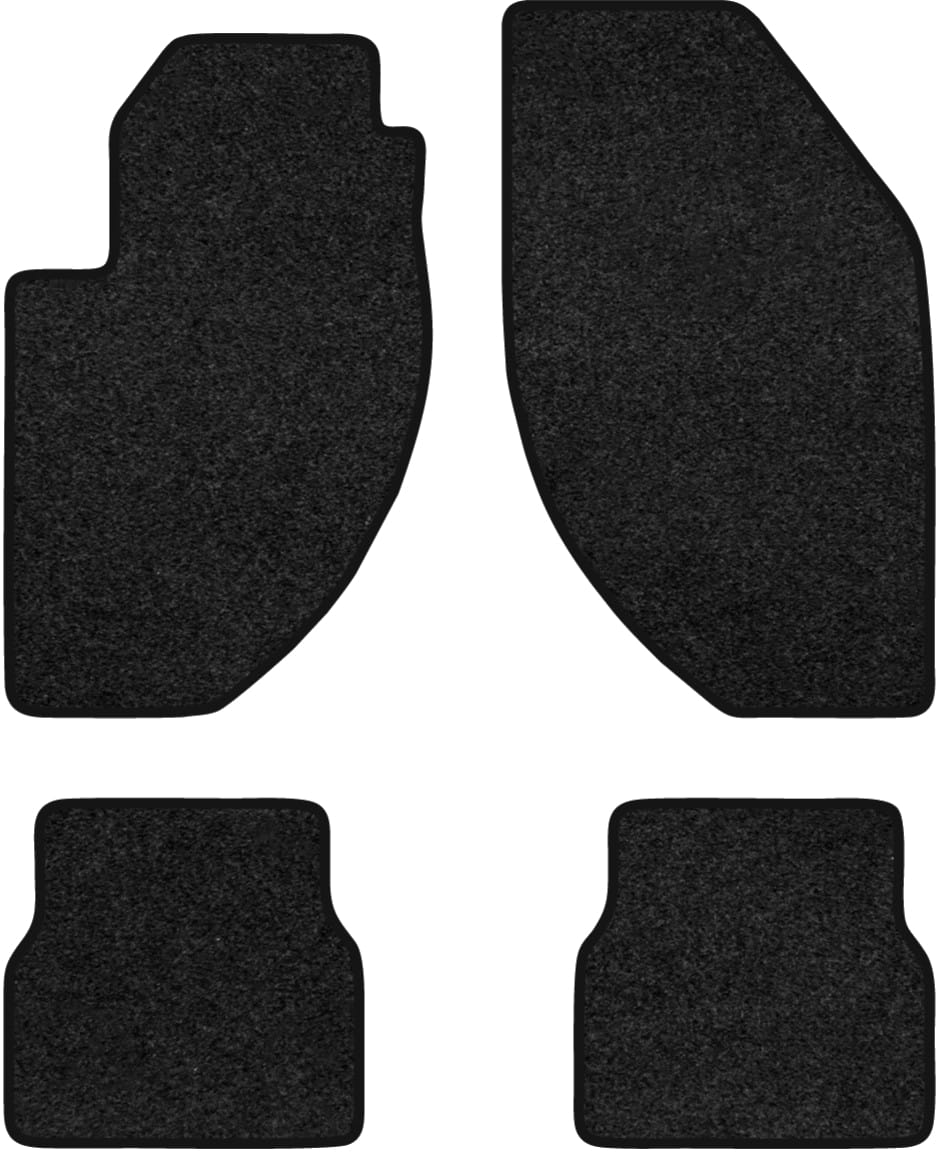 Коврики ворсовые в салон авто EVAtech Premium для Alfa Romeo 166 (936) 1998-2007 1 поколение Sedan EU черный кант AR23433PG4VPB