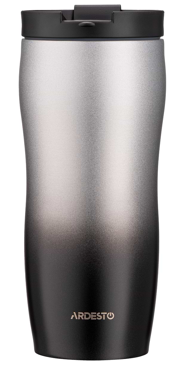 Фото - Термокружка Ardesto Metallic 450 мл Black (AR2645BM)
