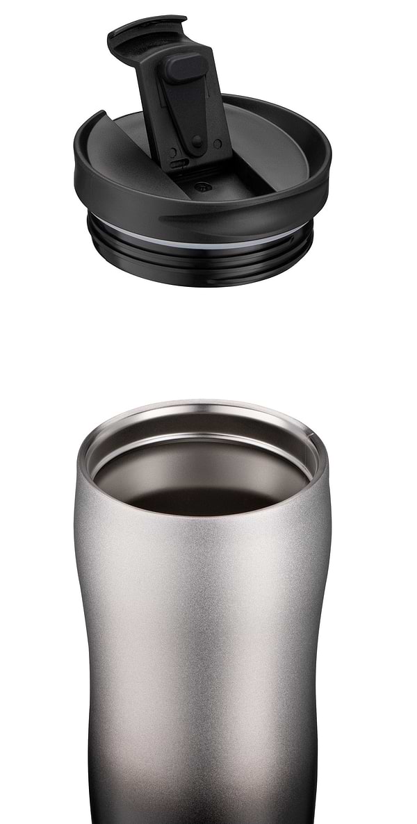 Фото - Термокружка Ardesto Metallic 450 мл Black (AR2645BM)