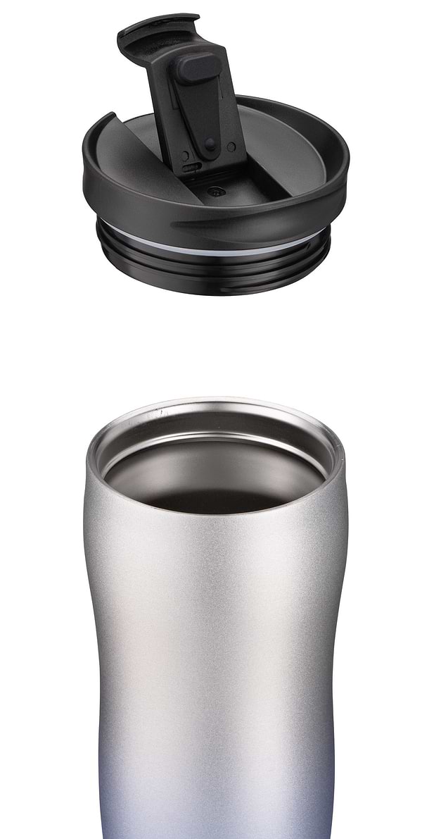 Фото - Термокружка Ardesto Metallic 450 мл Blue (AR2645GM)