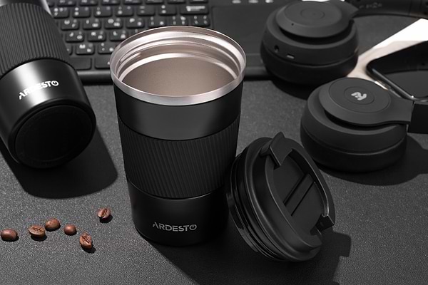 Фото - Термокружка Ardesto Urban 500 мл Black (AR2650TMB)