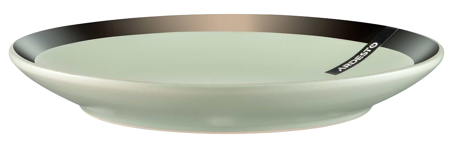 Тарелка десертная Ardesto Liguria 19 см Green bay (AR2919LGC)