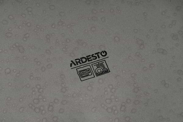 Фото - Тарілка десертна Ardesto Trento 20,5 см Gray (AR2920TG)