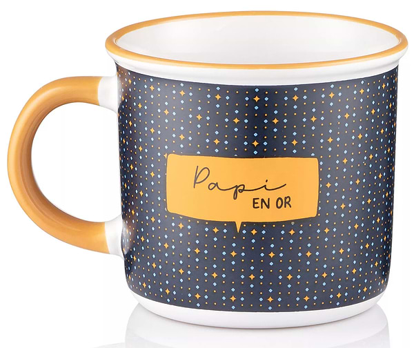 Фото - Чашка Ardesto Dad 400 мл многоцветный (AR3098)