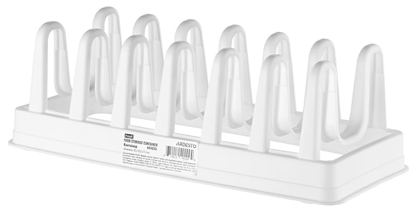 Фото - Підставка для кухонного приладдя Ardesto для кришок 35x15.2x11.7 White (AR4035L)