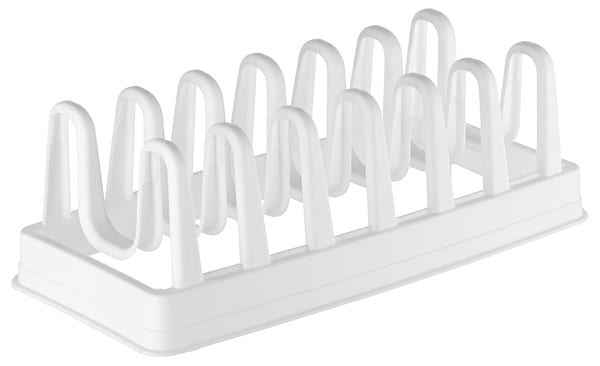 Фото - Підставка для кухонного приладдя Ardesto для кришок 35x15.2x11.7 White (AR4035L)