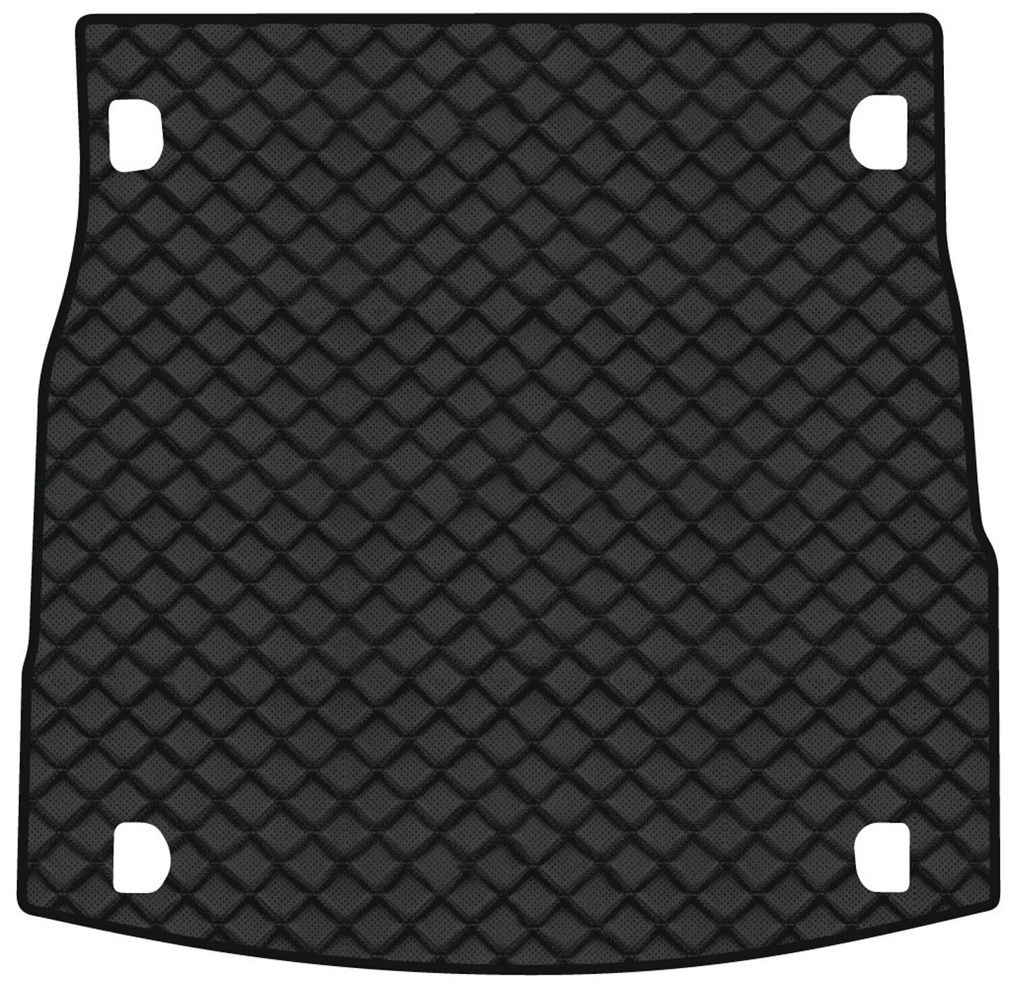 Коврик из экокожи в багажник авто EVAtech ECO для Stelvio Alfa Romeo 2017 1 поколение SUV EU AR42650B1BBB