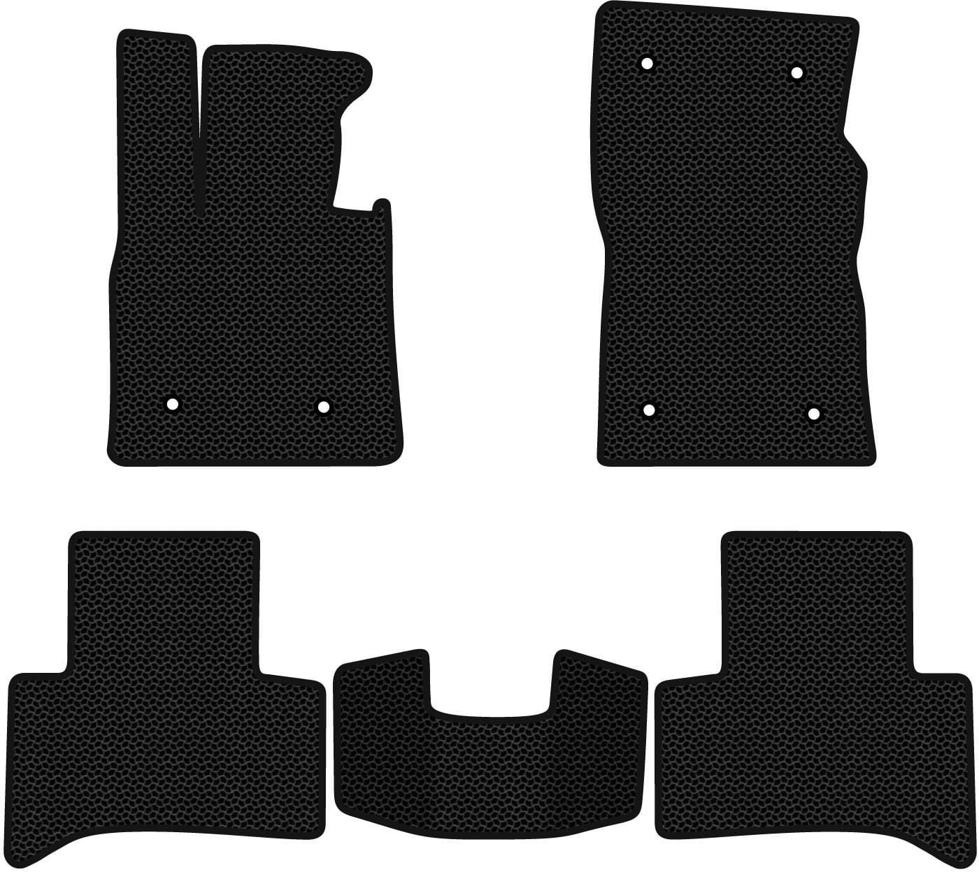 EVA коврики в салон авто EVAtech для Stelvio Alfa Romeo 2017 1 поколение SUV EU (AR42650C5OU6KBB)