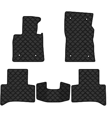 Коврики из экокожи в салон авто EVAtech ECO для Stelvio Alfa Romeo 2017 1 поколение SUV EU (AR42650CB5OU6BBB)