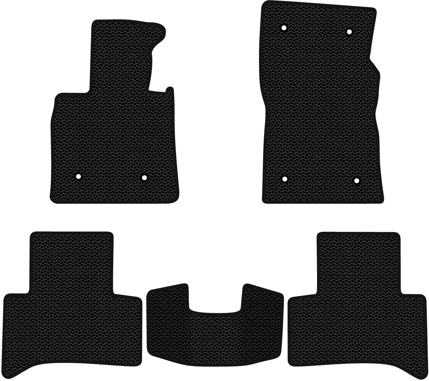 EVA коврики в салон авто EVAtech для Stelvio Alfa Romeo 2017 1 поколение SUV EU (AR42650CB5OU6KBB)