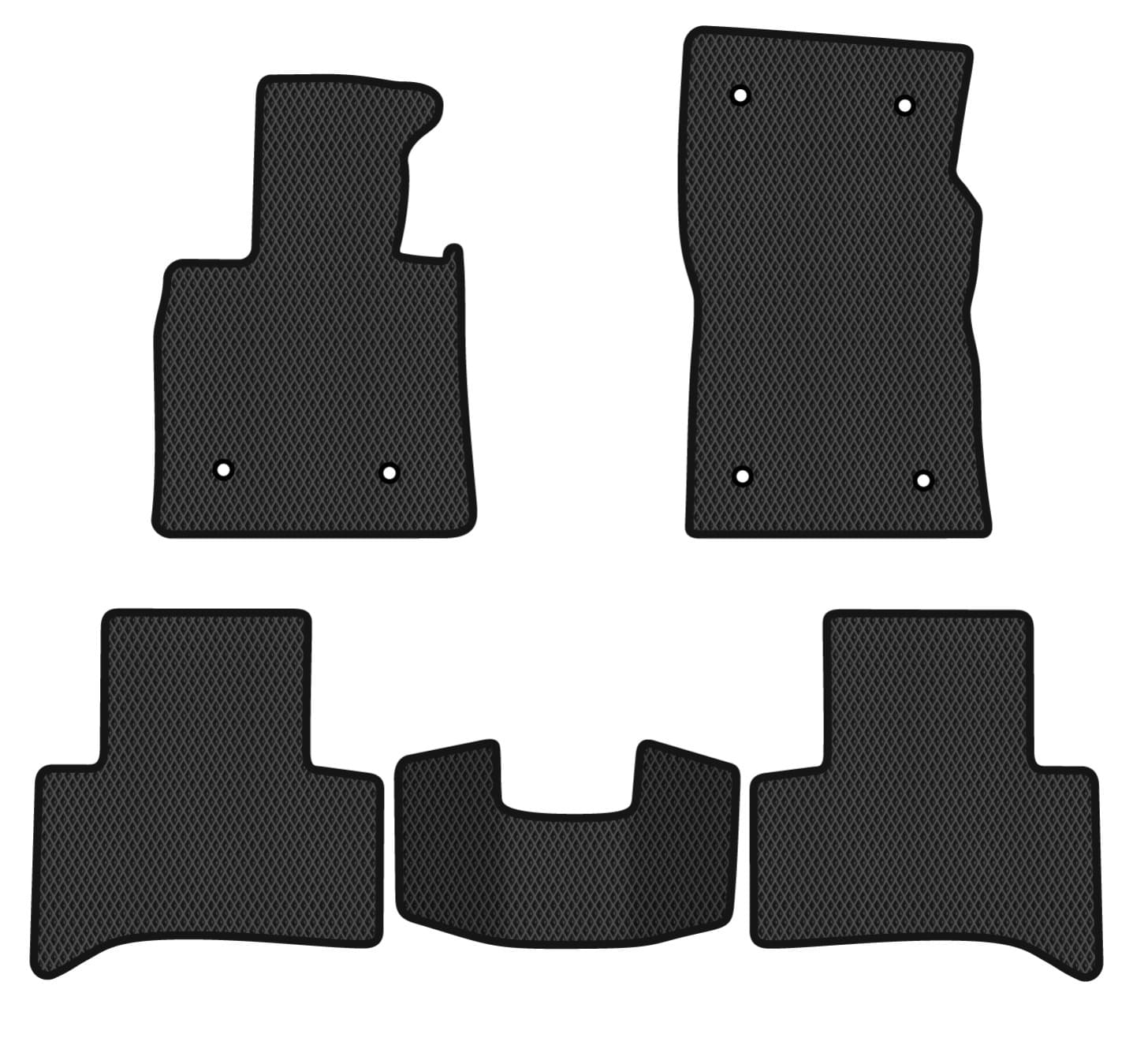 EVA коврики в салон авто EVAtech для Stelvio Alfa Romeo 2017 1 поколение SUV EU (AR42650CB5OU6RBB)