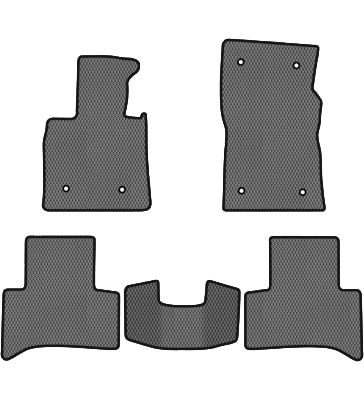 EVA коврики в салон авто EVAtech для Stelvio Alfa Romeo 2017 1 поколение SUV EU (AR42650CB5OU6RGB)