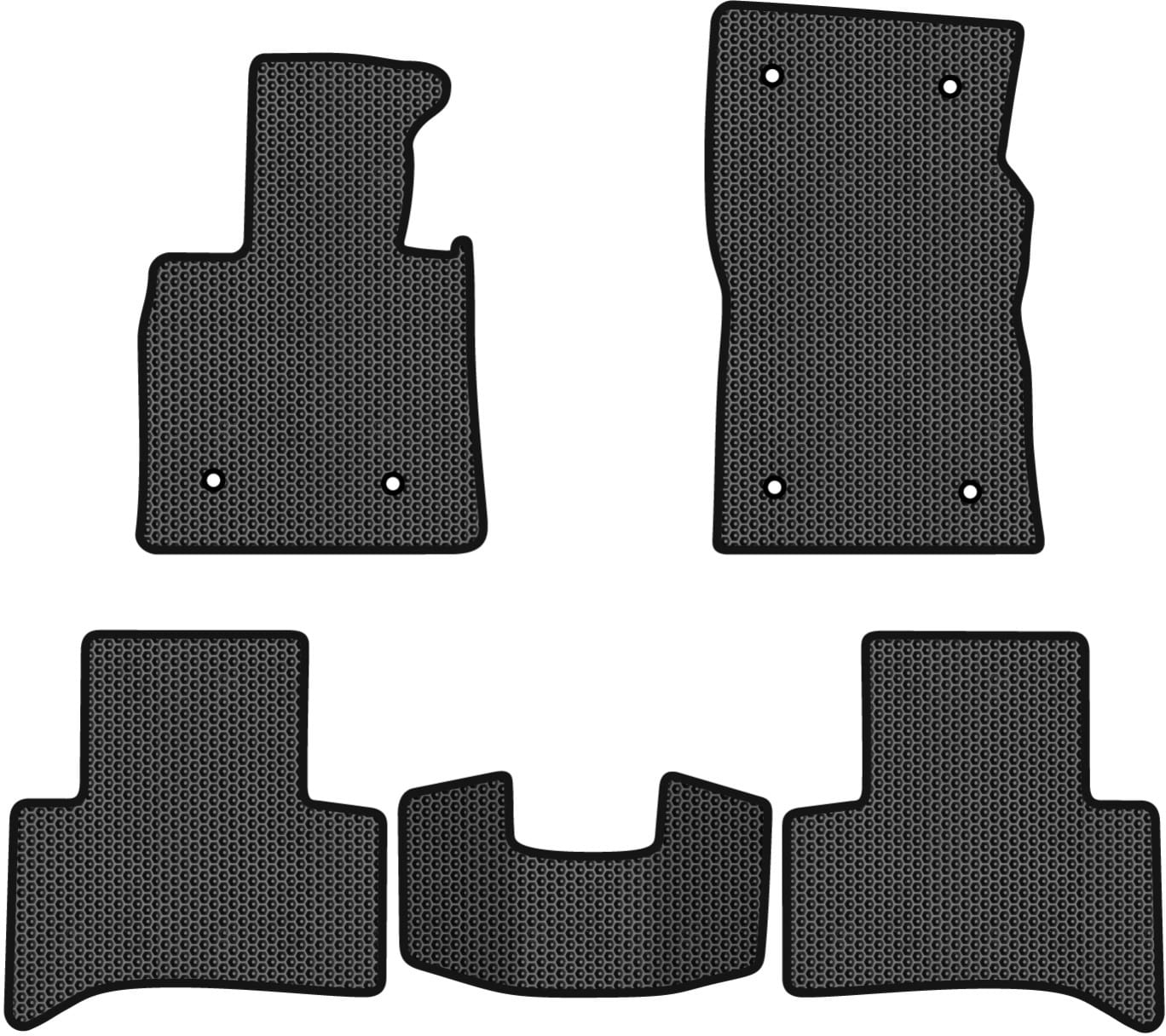 EVA коврики в салон авто EVAtech для Stelvio Alfa Romeo 2017 1 поколение SUV EU (AR42650CB5OU6SBB)