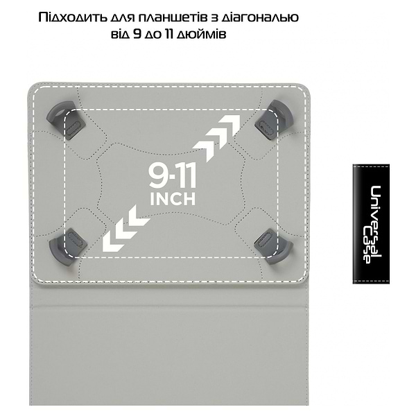 Фото - Чехол для планшета Armorstandart Silicone Hooks 10 Blue (ARM59079)