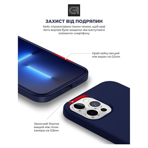 Фото - Чохол для смартфону Armorstandart ICON2 Case for Apple iPhone 12/12 Pro Deep Navy (ARM60578)