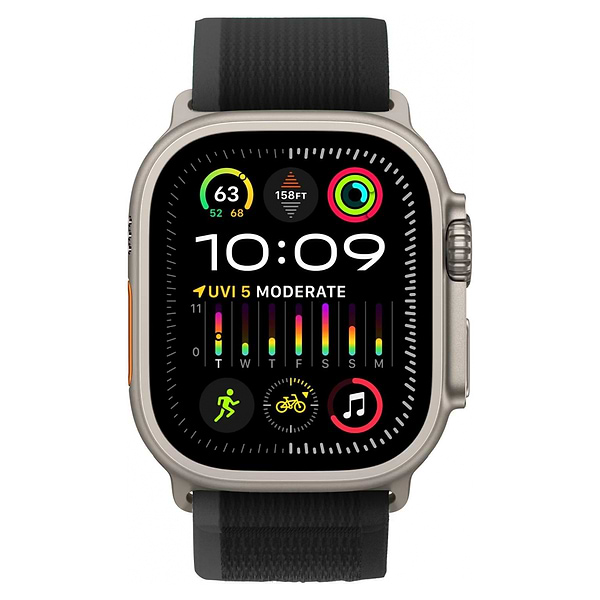 Фото - Ремешок для смарт-часов Armorstandart Trail Loop for Apple Watch All Series 42/44/45/49mm Black (ARM74228)