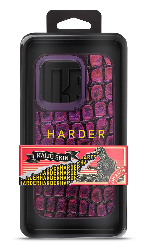 Фото - Чехол для смартфона Harder Kaiju Skin for Apple iPhone 15 Pro Purple (ARM76842)