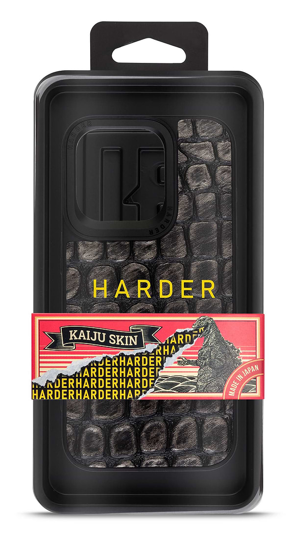 Фото - Чохол для смартфону Harder Kaiju Skin for Apple iPhone 14 Pro Black (ARM76857)