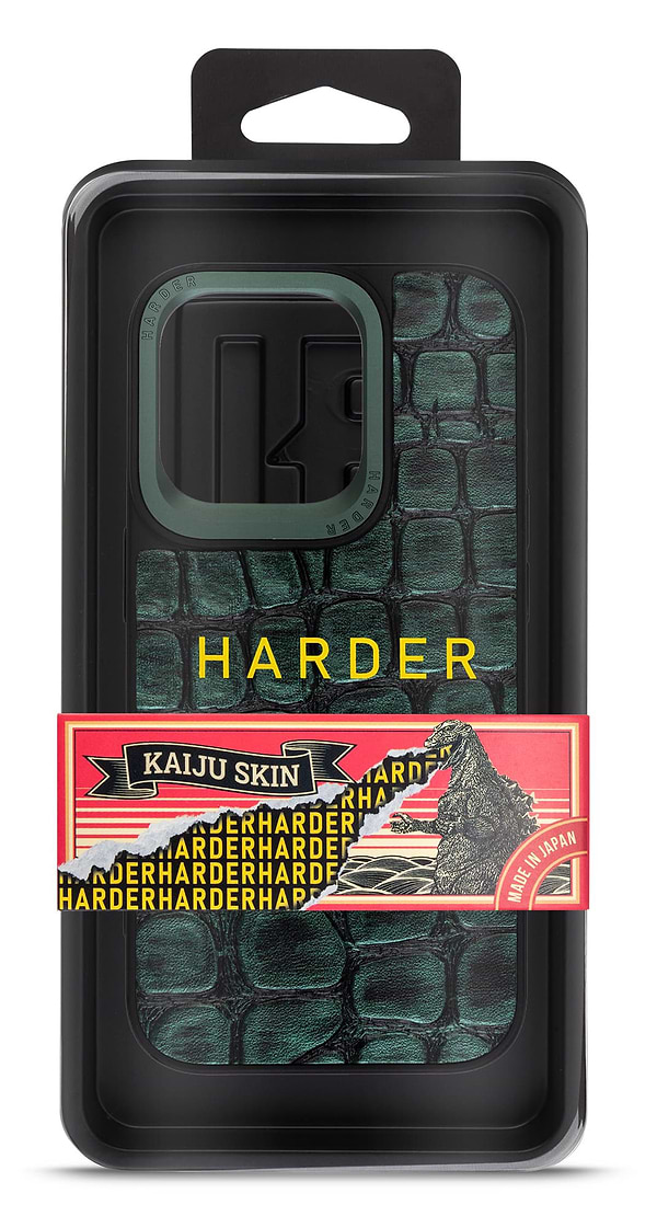 Фото - Чохол для смартфону Harder Kaiju Skin for Apple iPhone 14 Pro Green (ARM76858)