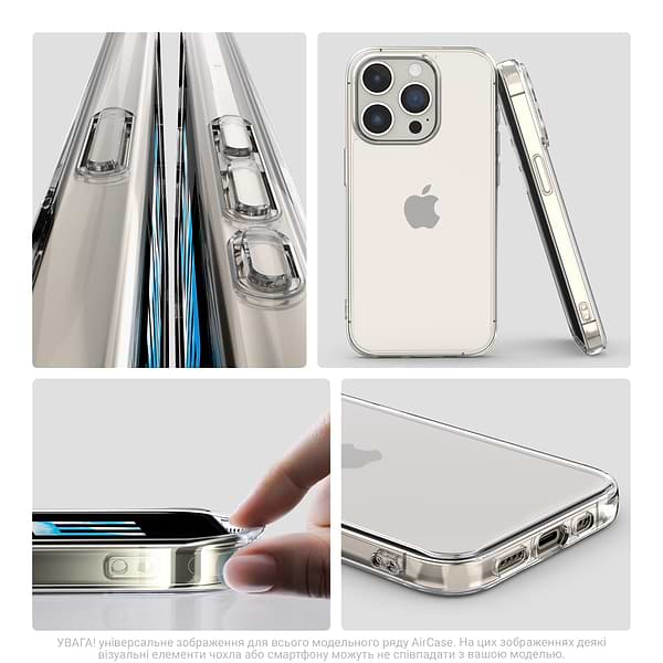 Фото - Чехол для смартфона Armorstandart Air for Apple iPhone 16 Pro Clear (ARM78488)